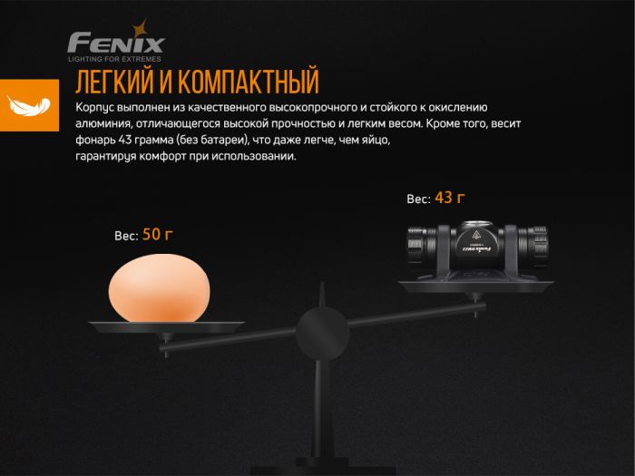 Налобный фонарь Fenix HM23 Cree XP-G2 (R5), 240 лм