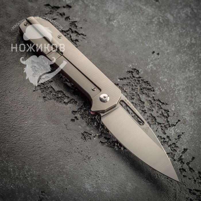 Складной нож Artisan Arion, сталь S35VN, Micarta/Titanium