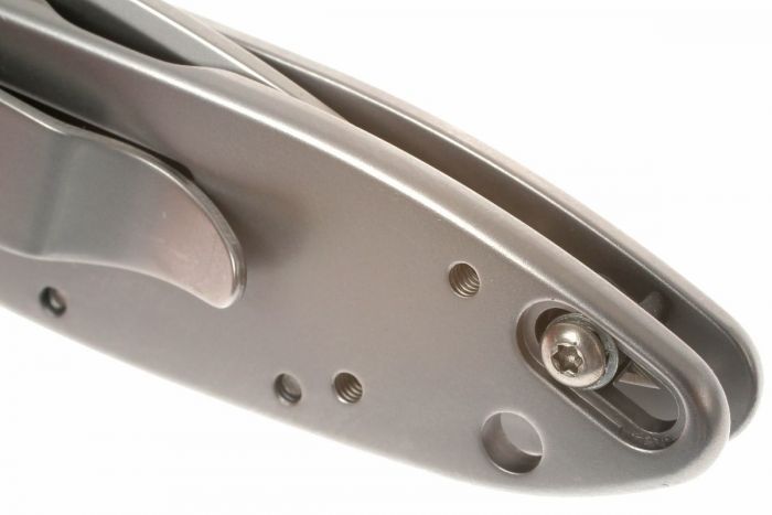 Складной нож Leek - Kershaw 1660, сталь Sandvik™ 14C28N, рукоять нержавеющая сталь 410 Stainless Steel