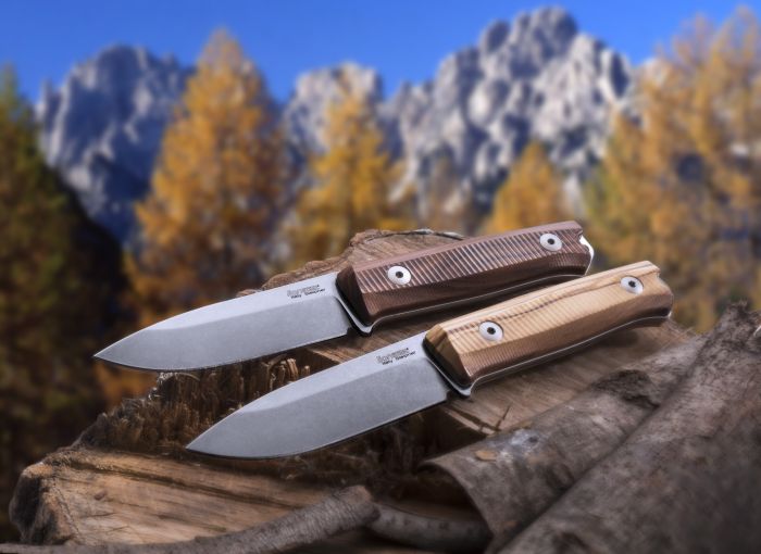 Нож LionSteel B40 ST, сталь Sleipner, рукоять Santos