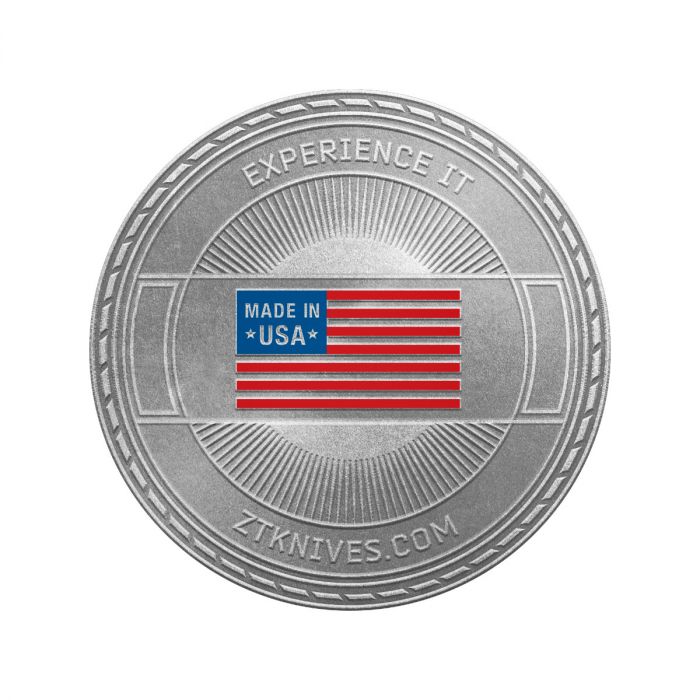 Монета Zero Tolerance Challenge Coin